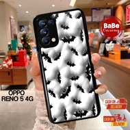 Casing Oppo Reno 5 4G Terbaru Case Cute Gelombang New Oppo Reno 5 4G Hardcase Softcase Premium Glosy