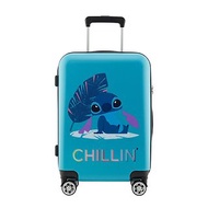 【Disney迪士尼】 20吋行李箱-史迪奇藍