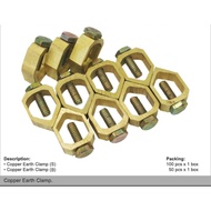 Copper Rod Clamp / Earthing Rod Clamp #ONESPARK