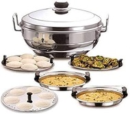 Sandwich Bottom T Type IDLY Cooker IDLY Maker Multi KADAI Multi KADHAI IDLI Cooker IDLI Maker 4IN1