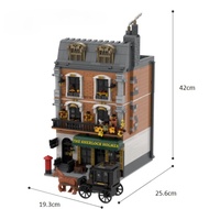 Creative Expert City Street Scene MOC Pantasy 85014 Sherlock Baker Street 221B Aartment Model 3087PC