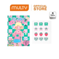 Grrrbeauty Lucky Girl Grrrbeauty Hydrocolloid Acne Patches (12 Dots) แผ่นแปะสิว เกอบิวตี้ คอลเลคชั่น