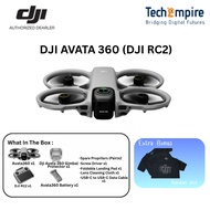DJI AVATA 360 8K 360° flagship drone imaging with 1-inch-equivalent sensors1 for filming in 8K/60fps