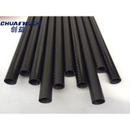 Super hard carbon pipes in many sizes from 6mm to 30mm