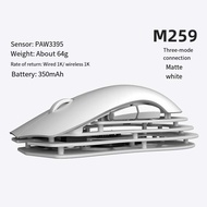 AJAZZ M259 light krypton magnesium aluminum alloy the third mock examination wireless mouse ultra li