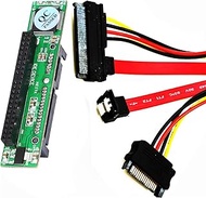 Sintech 44pin IDE HDD to SATA Motherboard Adapter Card with 30cm SATA 7+15pin Cable for Desktop 2.5