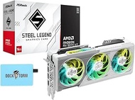 ASRock AMD Radeon RX 9070 XT Steel Legend 16GB, Boost Clock Up to 2970 MHz / 20 Gbps, Game Clock 240