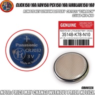 CLICK/ADV/PCX/AIRBLADE REMOTE KEY LITHIUM BATTERY CR2032 "GEN.PACK" 35148-K78-N10 (CB002ZA)