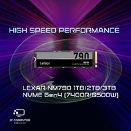LEXAR NM790 1TB 2TB 4TB NVME Gen4 (7400R/6500W) M.2 SSD