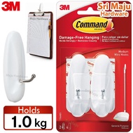 MAJU 3M Command 17068 1kg Wire Organize Hook Wall Organizer Decor Hang Utensil Metal Hook