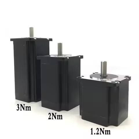 Nema23 Stepper Motor & DM556 Driver Kit 1.2Nm 2Nm 3Nm | 57mm CNC Motor 56/76/112mm for CNC Router/3D