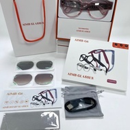 AIMB G6 Smart Al Camera Glasses  Voice Assistant Anti Blue-Light Sunglasses Music VS v3 G1 G2 G3 S2 