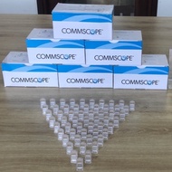Box of 100 genuine RJ45 Cat5e Commscope AMP network switches PN: 6-554720-3 premium