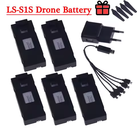 3.7V 2600mAh Drones Battery For LS-S1S Lithium Battery Accessories Spare Parts Drone Battery For S1S