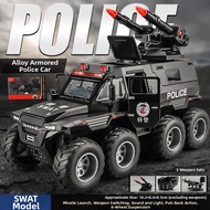 Missile Launchable Police Truck Toy Car