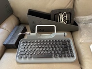 KnewKey Rymek 復古打字機藍牙機械鍵盤 Retro Mechanical Keyboard 灰色