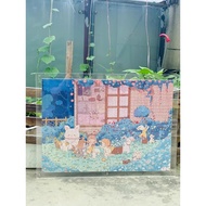 拼图相框1000片70×50拼图裱框2000片500片定制框300Kors透明定制1000 puzzle photo frames, 70 x 50 piecesWQ20250530