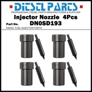 4Pcs Diesel Fuel Injector Nozzle DN0SD193 DNOSD193 0434250063 for KIA Besta Sportage 2.2d / Volkswag