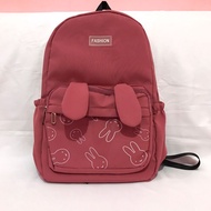 Bunny ears school backpack bunny bag rabbit ears