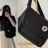 Converse converse Messenger Bag Horizontal Version Canvas Messenger Bag Shoulder Bag School Bag Trav