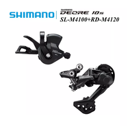 Shimano ชุดจักรยานเสือภูเขา Deore M4100 10 S,ชุดจักรยานเสือภูเขา SGS ความเร็ว10ระดับ SL-M4100 + RD-M4120