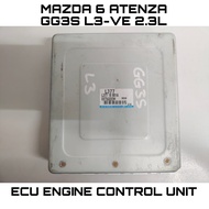 Mazda 6 Atenza GG3S L3-VE 2.3L ECU Engine Control Unit Pn : L377 / L37718881A / E6T50693H / Engine C
