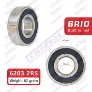 BRIO 6203-2RS BEARING