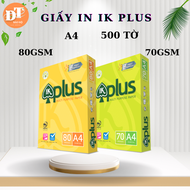 Giấy in A4 IK Plus hàng chính hãng 500 tờ_CHÍNH HÃNG