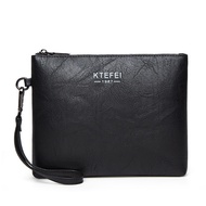 Men Clutch Bag Fashion Casual Business Clutch Bag Envelope Bag Leather Bag Wallet Bag Waterproof Clu