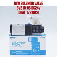 BLW Solenoid Valve Solenoid Valve 3V210-06 3V210 - 06 DC 24V Thread 1/8" 1/8 inch DC24V DC24 Direct 