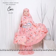 Mukena 2024 MUKENA BALI TASIK - MUKENA ANAK KATUN MOTIF CERI (TAS