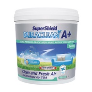 HomePro สีน้ำทาฝ้า SUPERSHIELD DURACLEAN A+ #D777 ด้าน 2.5 แกลลอน แบรนด์ TOA
