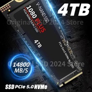 1080 PLUS SSD Solid State Drive 4TB 2TB 1TB PCIe5.0 NVMe M.2 2280 SSD Gaming Internal Hard Drive with heatsink For PS5 Laptop
