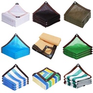9 Colors 12 Garden Anti HDPE Sunshade Net Sail 80~95% Rate Car Pergola Garage Solar Shade Mesh