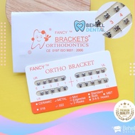 Bonus BRACKET METAL FANCY OREN BEHEL 22 HOOK 3 MINI Metallic Braces Envelope Orens Orange Braces Per