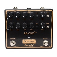 DemonFX ใหม่ BE-ODX Plus BE-OD Deluxe Overdrive Distortion Chorus Guitar Effect Pedal Double Channel