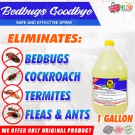 Bedbugs Goodbye Spray 1 Gallon Natural Bedbugs Killer ( Pamatay Surot ) Safe and Effective Mint Scen