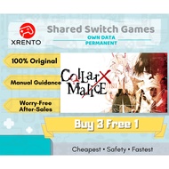 ⚡Buy 3 Free 1⚡Nintendo Switch Games Digital Download Collar X Malice Own Data Eshop