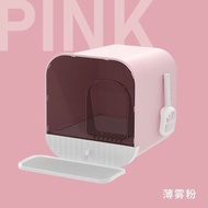 Super large cat litter box automatic deodorization UV sterilization closed detachable cat toilet lit
