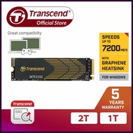 TranscendjInternal*Zc$SSD/aPCIe/TM.2/L2280/sGen4X4/B-/DMTE250S | 1TB/2TB | Graphene Heatsink