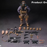 Ready Stock CY7toys Ghost Death 1/12 Movable Man Model Figure