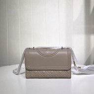 hot sale authentic tory burch bags women   TORY BURCH FLEMING SHOULDER BAG SILVER MAPLE tory burch official store