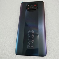 ฝาครอบด้านหลังเดิมสำหรับ Xiaomi Poco X3 Pro อะไหล่เคสตัวเครื่อง