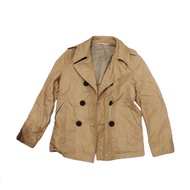 Jacket Windbreaker Lightweight Beige Size M Japan Import Preloved Vintage Bundle Borong 裸色杏色风衣外套日本二手衣服中古商品古着现货