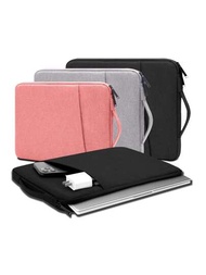 商務筆記型電腦套袋,適用於聯想 Thinkpad 15.6/14/13吋,防水拉鍊筆記型電腦袖子袋手提包