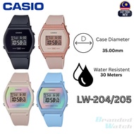 CASIO LW-204 & LW-205H SERIES WOMEN'S DIGITAL WATCH JAM TANGAN PERUMPUAN DIGITAL LW-204-1A LW-204-1B