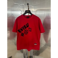 Baju-T Bercetak Lelaki dan Wanita Evisu, Baju-T Kasual, Baju-T Lengan Pendek Bergaya, Baju Kasual Lo