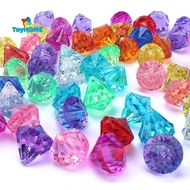 GPHA> 1 Box Party Confetti Wedding Christmas Plastic For Kids Toy Crystal Gems Diamond Jewels Treasu