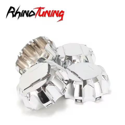 RhinoTuning 1pc/4pcs OD 179.5mm ID 161mm Wheel Center Hubcap For 2020-2025 Sierra Denali 2500 3500 H