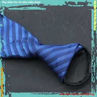 Men's tie with pre-tied zipper, 8cm middle-aged version, manufactured in Ho Chi Minh City, code BA00